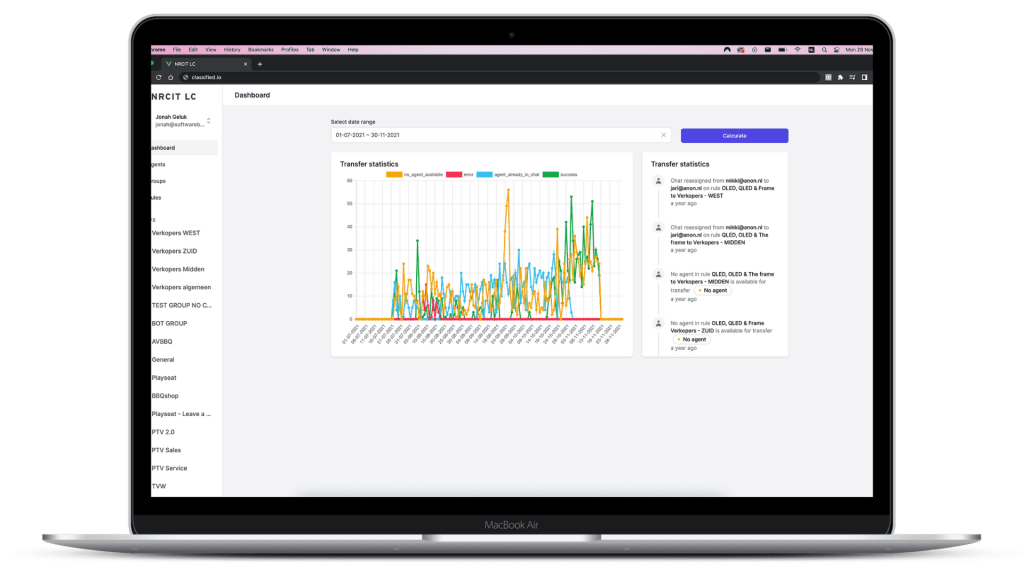 De webapplicatie nrcit lc